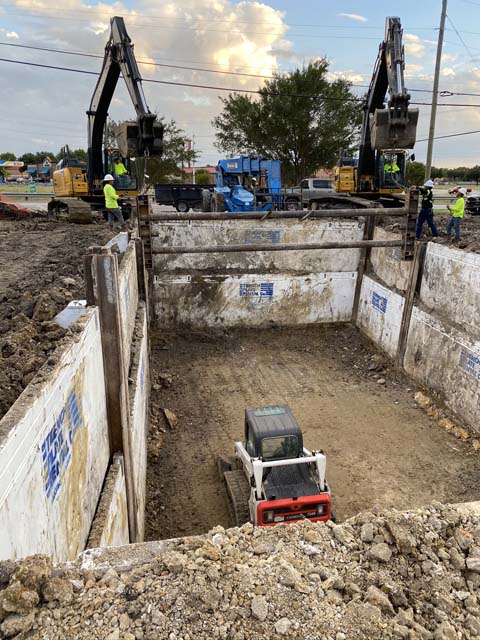 Murphy Mesquite Tractor in Hole